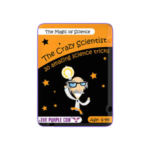 The Magic of Science Crazy Scientist Activity Cards - The Purple Cow