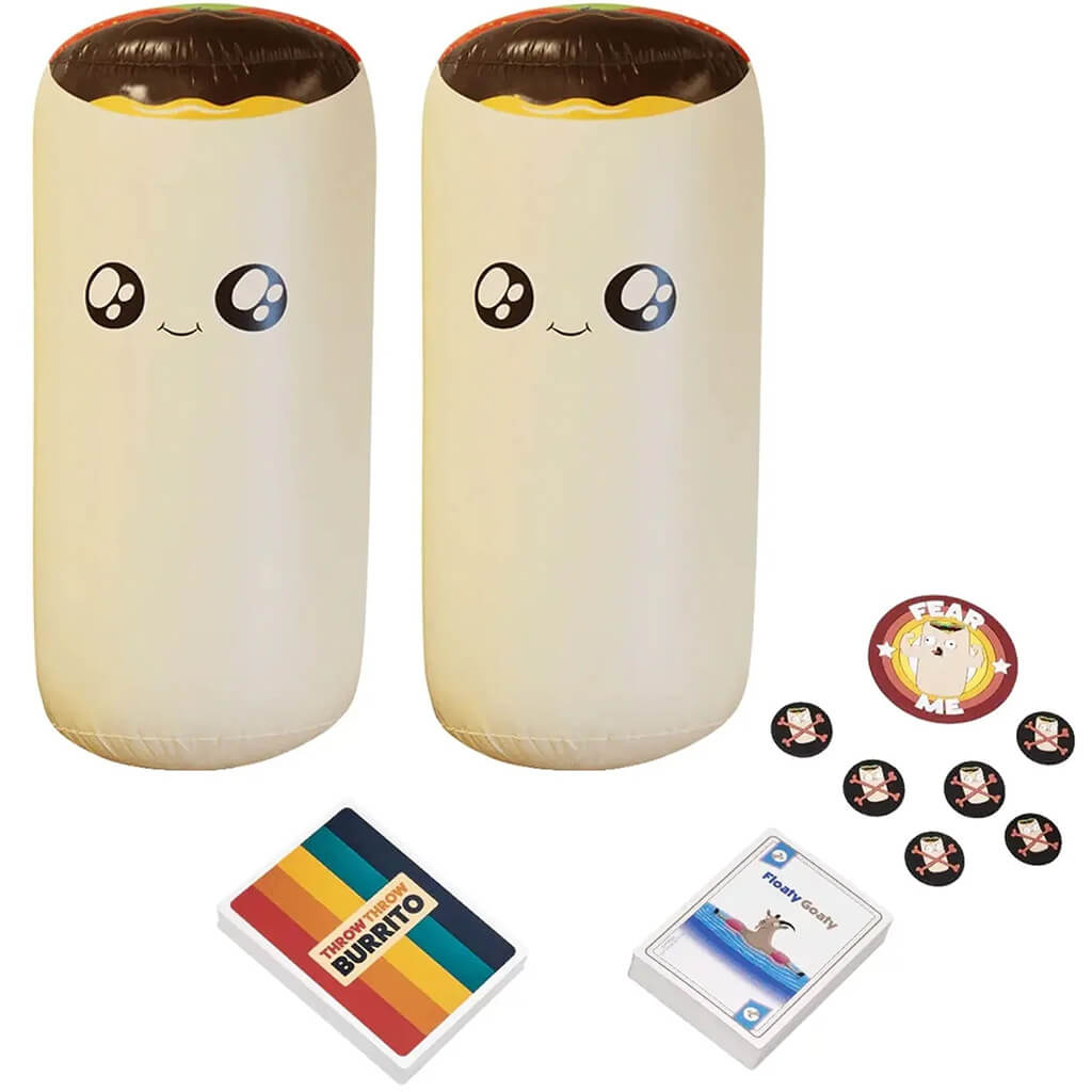 Throw Throw Burrito Dodgeball Card Game: Extreme Outdoor Edition - Exploding Kittens