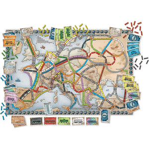 Ticket To Ride: Europe Board Game - Days Of Wonder