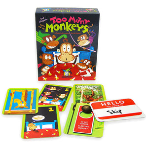 Too Many Monkeys: A Totally Bananas Card Game - Gamewright