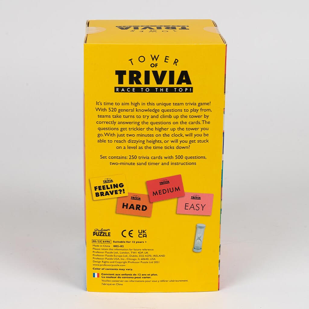 Tower of Trivia: Race to the Top - Professor Puzzle