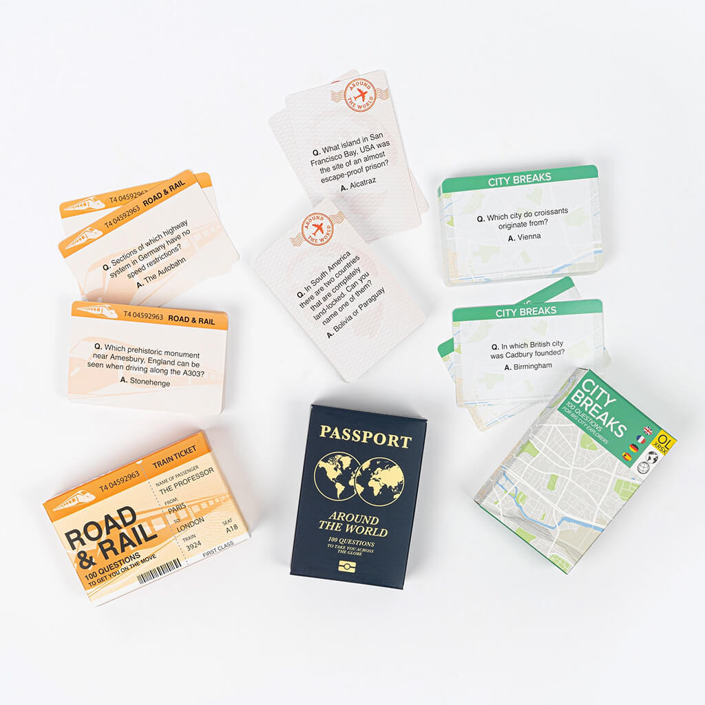 Travel Trivia Game - Professor Puzzle