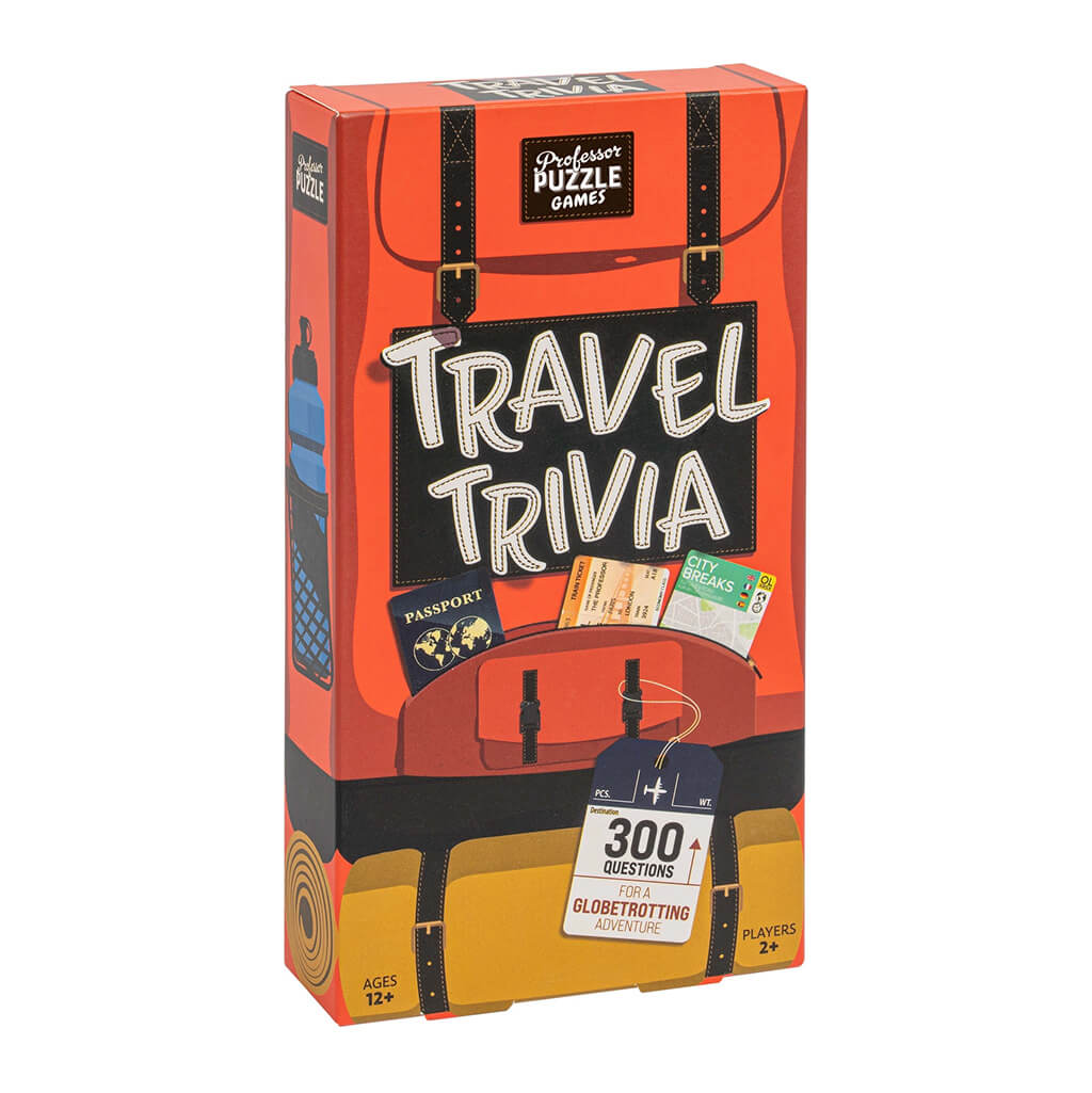 Travel Trivia Game - Professor Puzzle