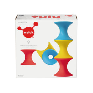 Tulu Open Ended Building and Stacking Toy - MOLUK (9 Piece Set)