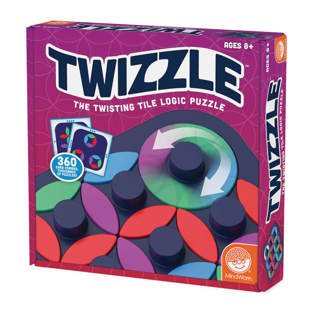 Twizzle: The Twisting Tile Logic Puzzle Game - Mindware