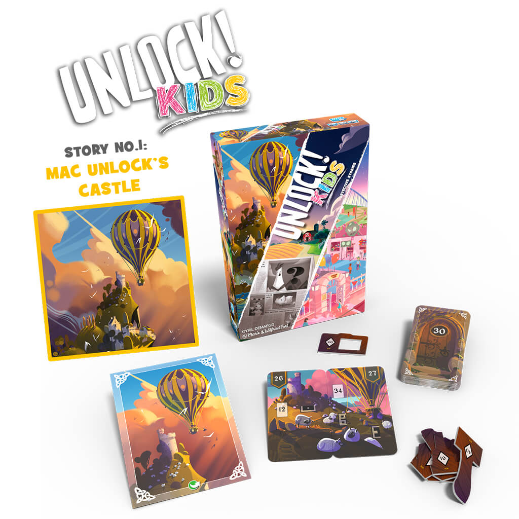 Unlock Kids: Stories From The Past - Tu Juego de Mesa Unlock Kids: Stories From The Past - Tu Juego de Mesa
