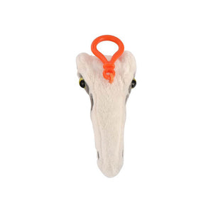 Velociraptor Skull Key Ring - Giant Microbes (Fuzzy Fossils)