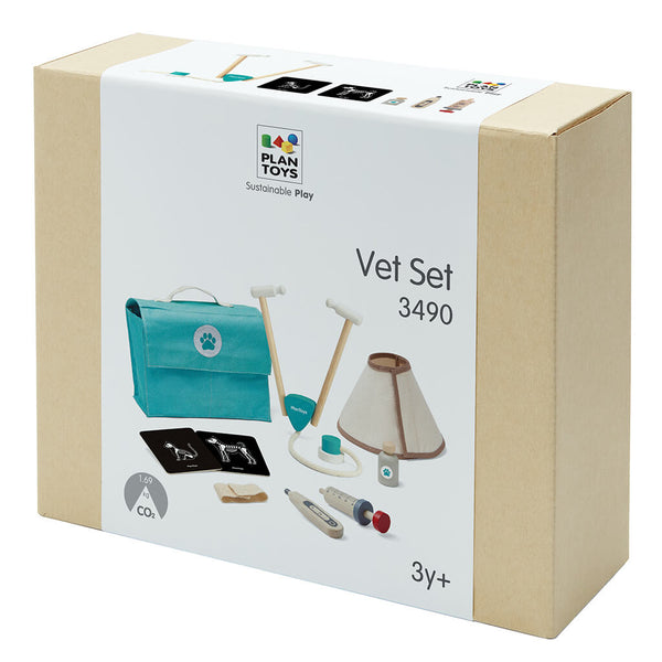 PlanToys Vet Set Wooden Playset | Steam Rocket | Fun, Educational Toys ...