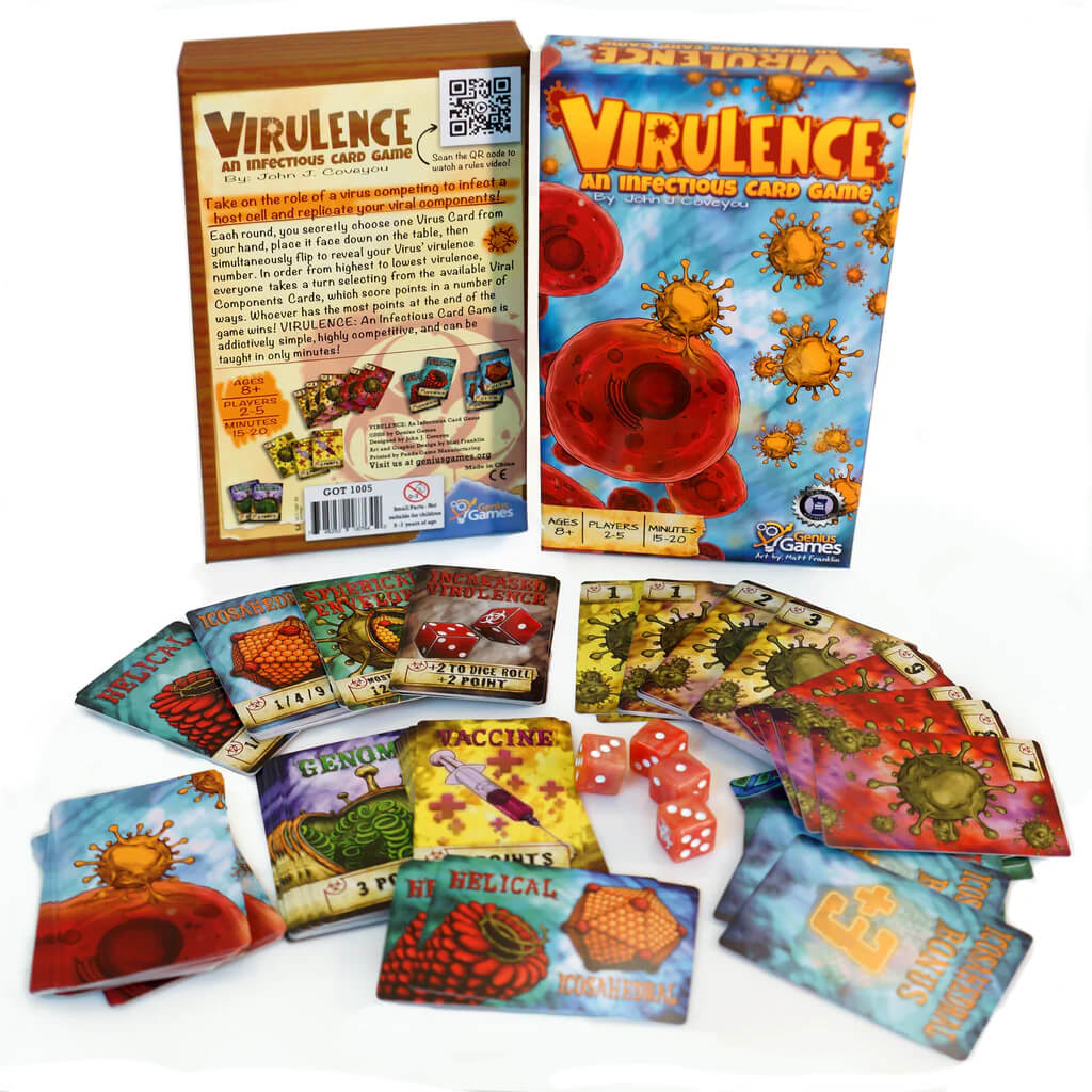 Virulence: An Infectious Card Game - Genius Games