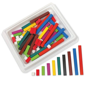 Wooden Cuisenaire Rods Introductory Set - Learning Resources