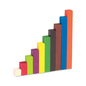 Wooden Cuisenaire Rods Introductory Set - Learning Resources