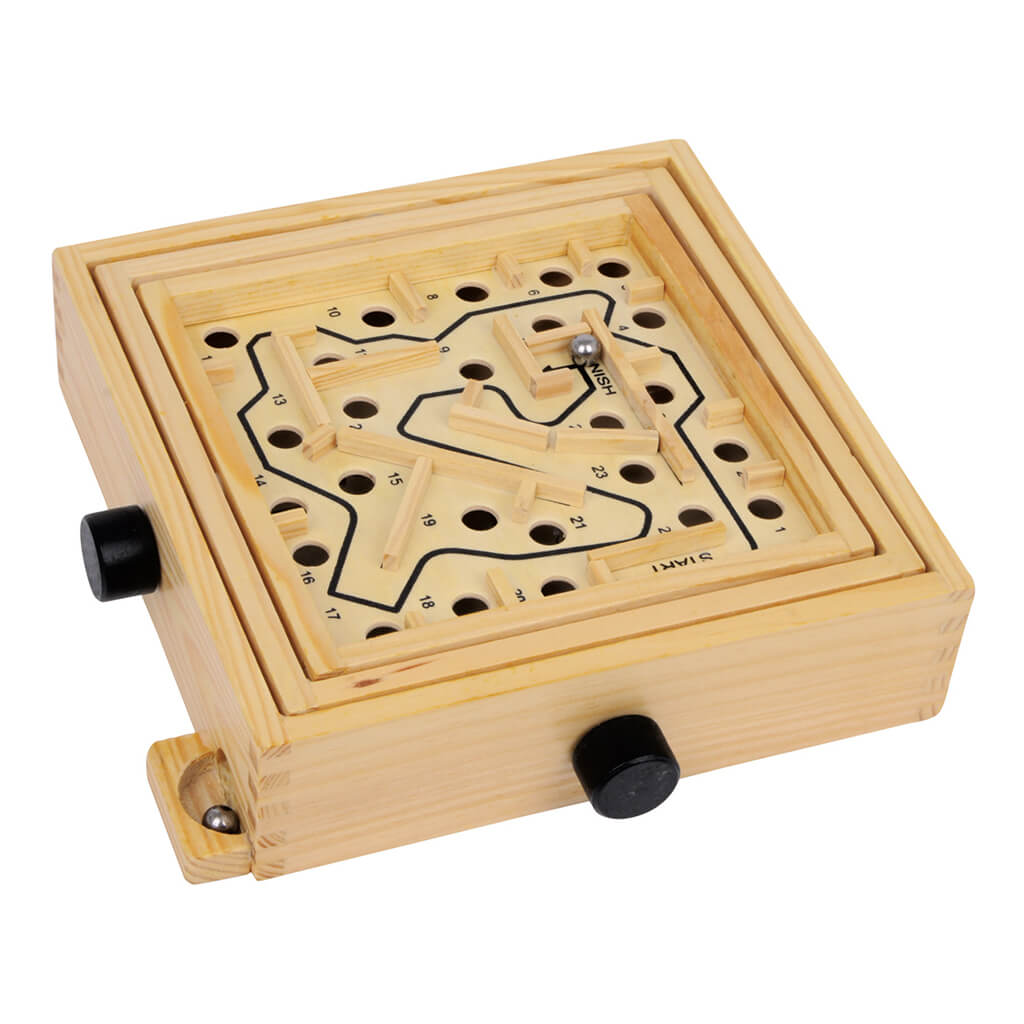 Wooden Marble Labyrinth Game - Small Foot