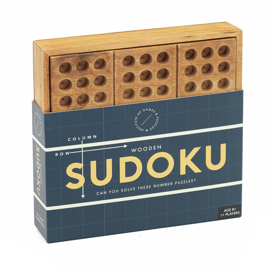 Wooden Sudoku Puzzle Game - Professor Puzzle