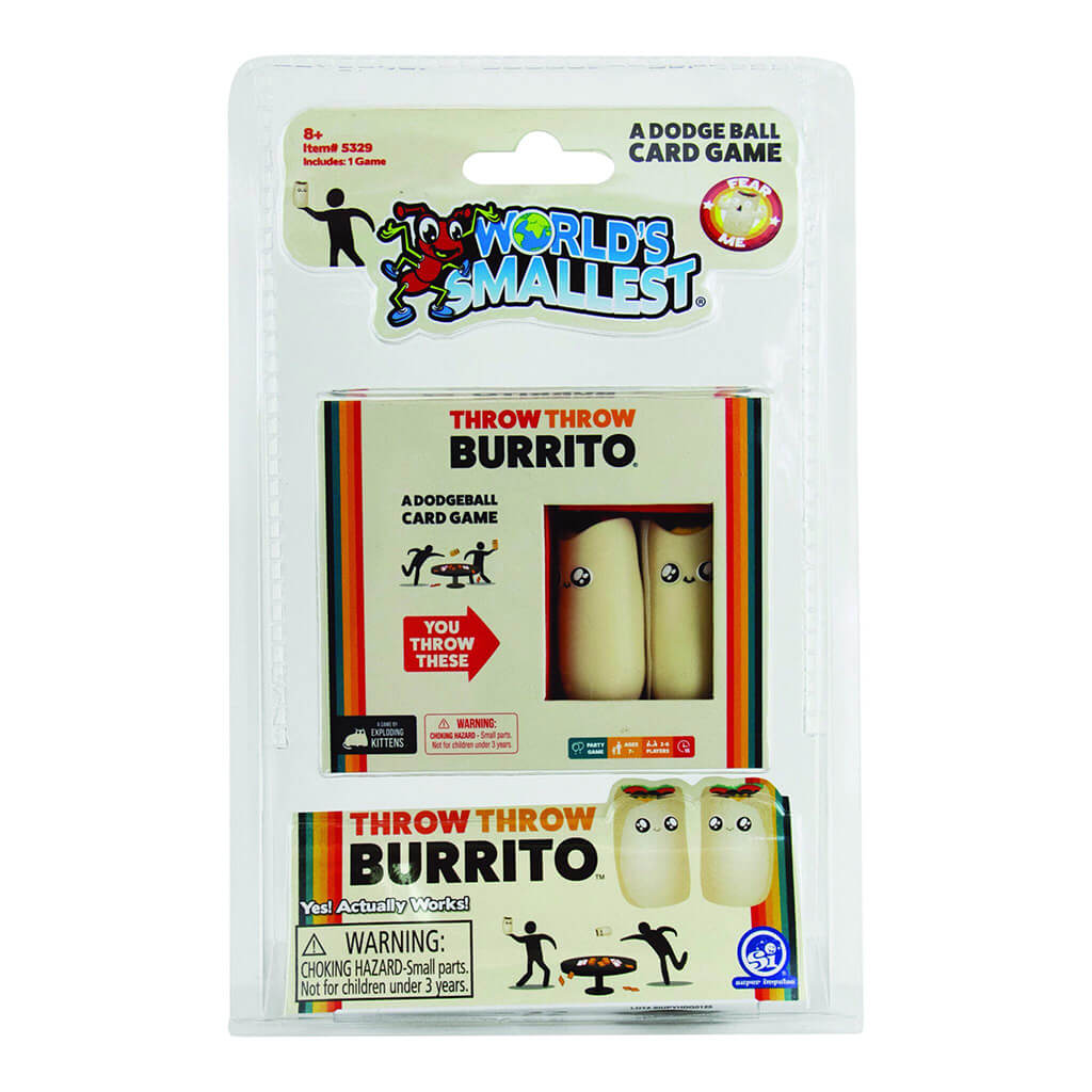 World's Smallest Throw Throw Burrito