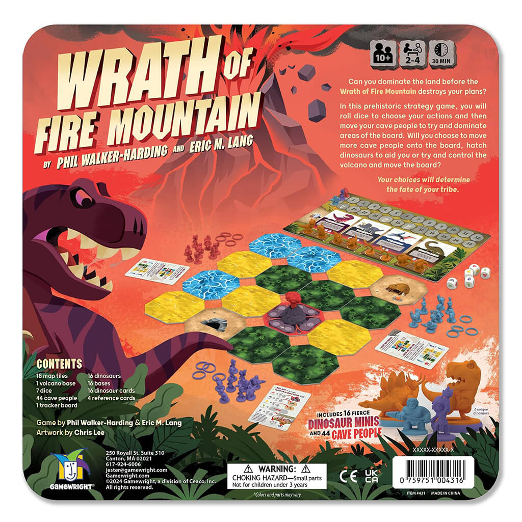Wrath of Fire Mountain Game - Gamewright