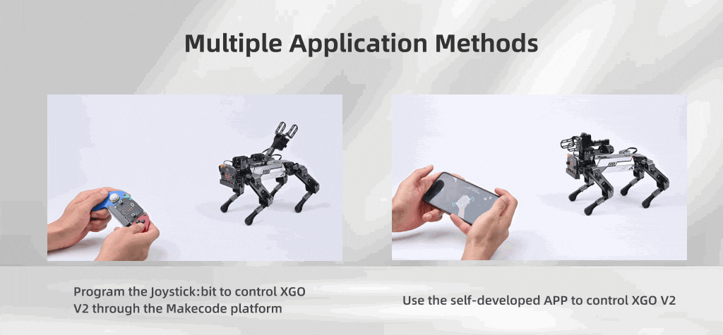 XGO Robot Dog Kit v2 with micro:bit - ELECFREAKS