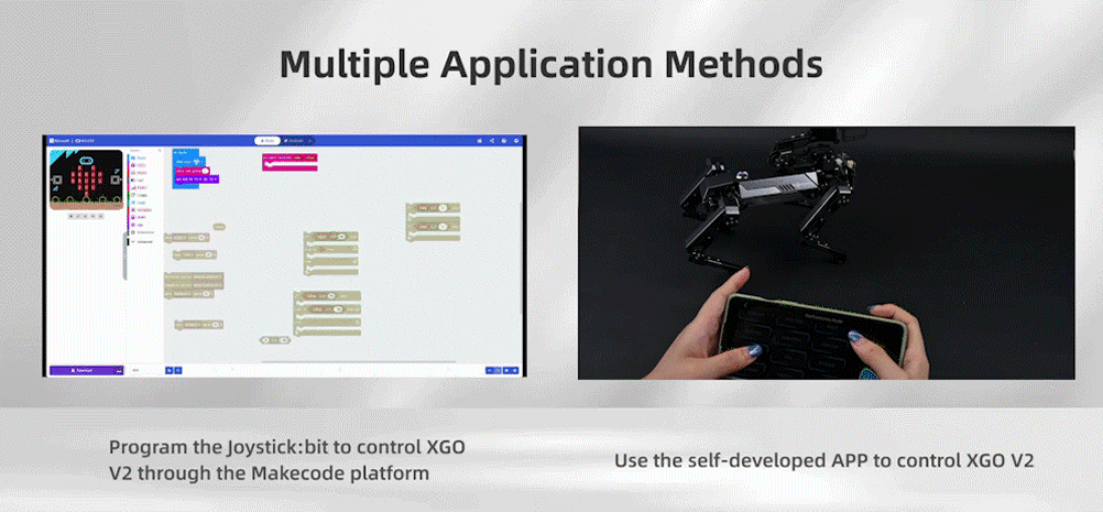 XGO Robot Dog Kit v2 with micro:bit - ELECFREAKS