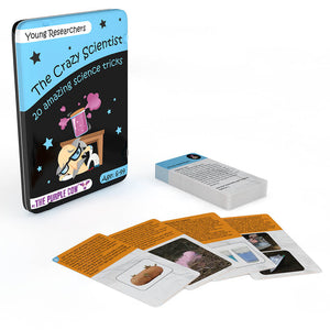 Young Researchers Crazy Scientist Activity Cards - The Purple Cow