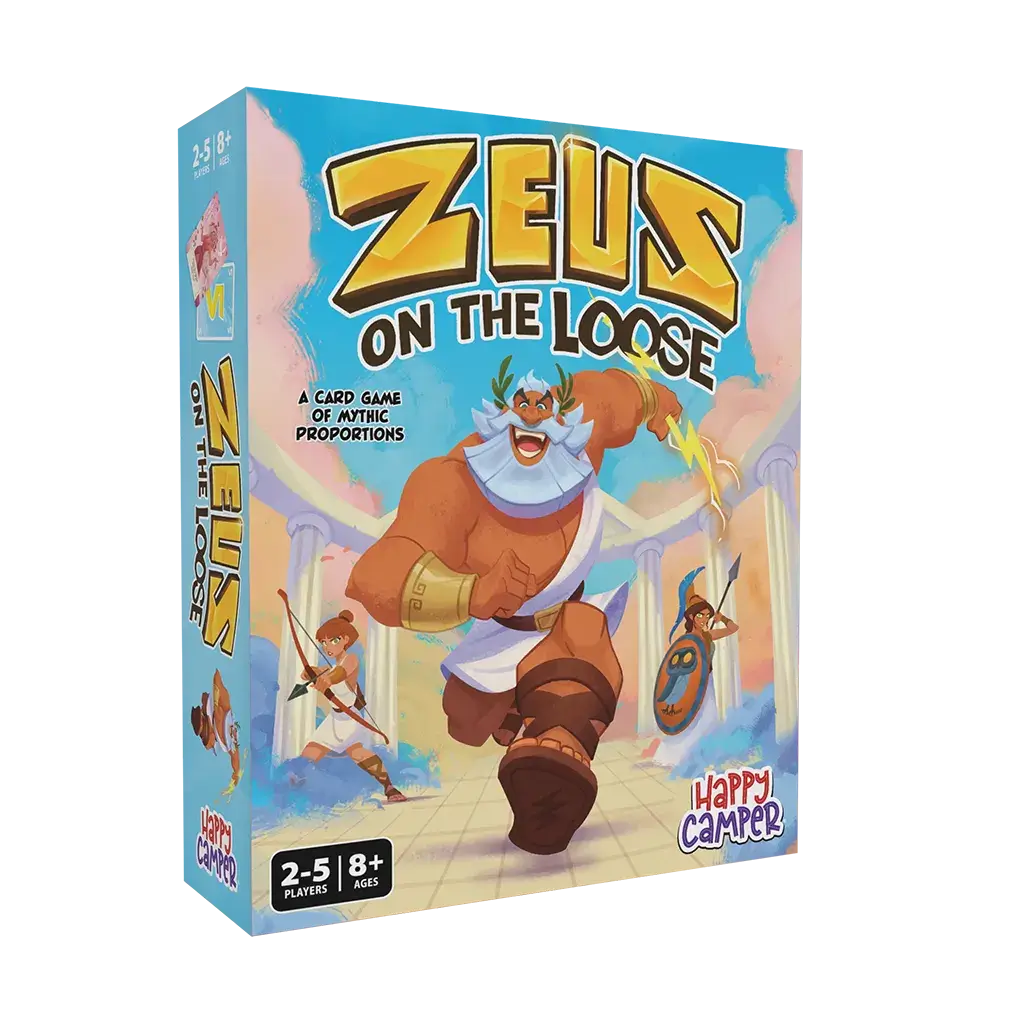 Zeus On The Loose Card Game - Gamewright