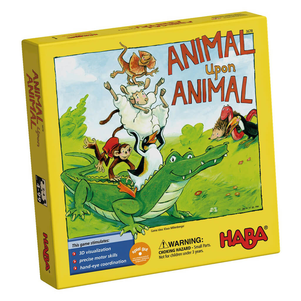 Animal Upon Animal Stacking Game - Haba