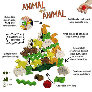 Animal Upon Animal Stacking Game - Haba