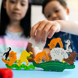 Animal Upon Animal Stacking Game - Haba