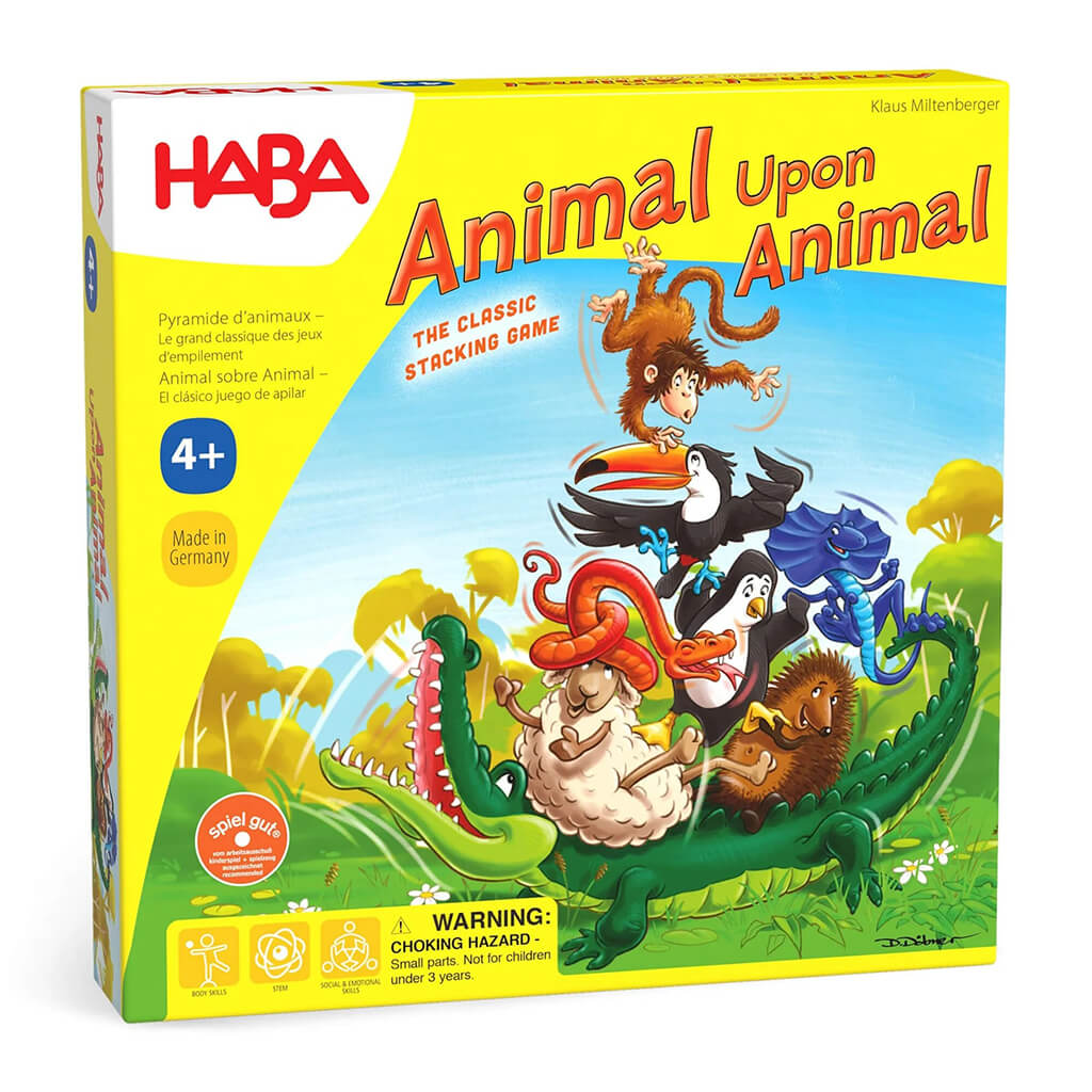 Animal Upon Animal Stacking Game - Haba