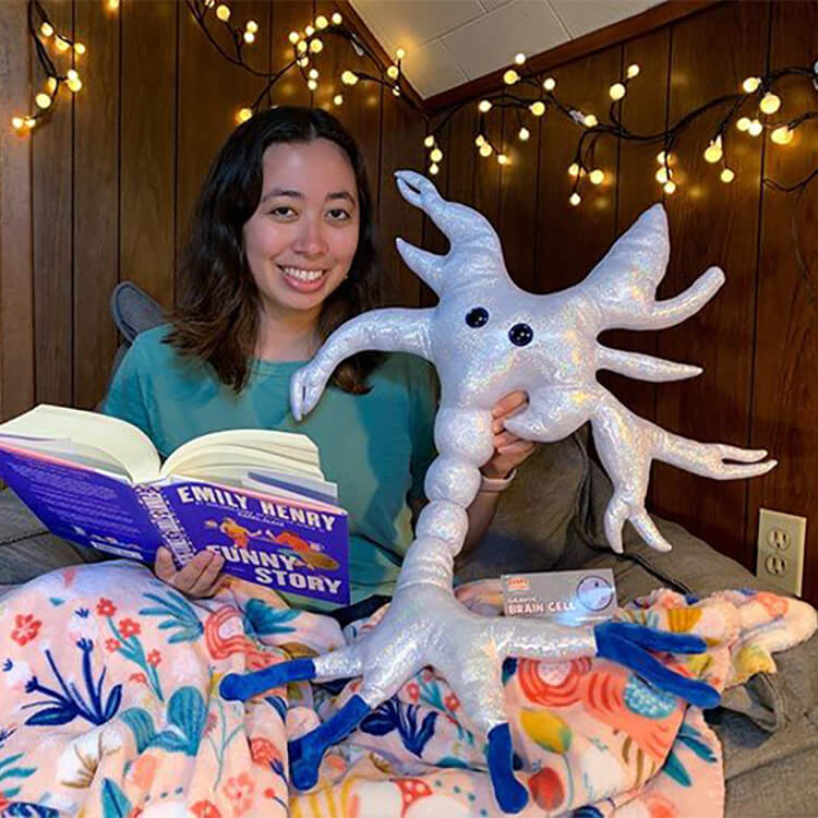 Gigantic Brain Cell (Neuron) Soft Toy - Giant Microbes