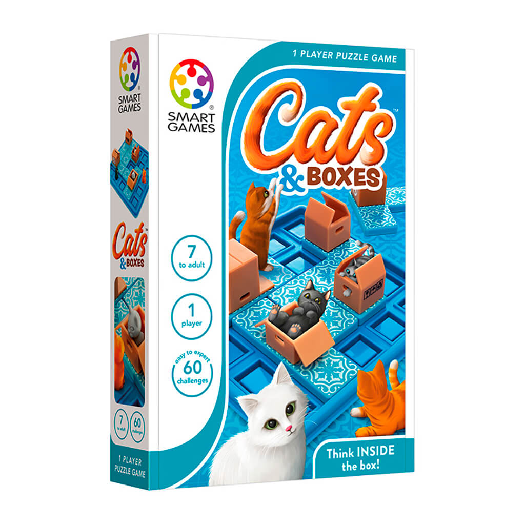 Cats & Boxes Logic Puzzle Game - SmartGames