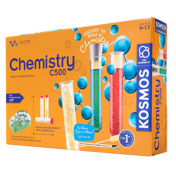 Thames Kosmos C500 Starter Chemistry Set Steam Rocket Fun Educational Toys Games