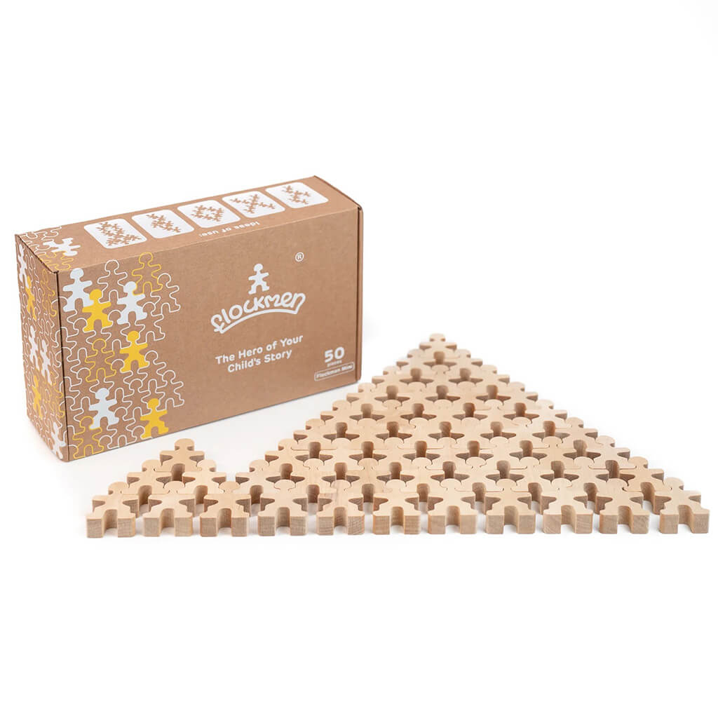 Mini Flockmen Balancing Figures: (50 Pieces) | Steam Rocket | Fun ...