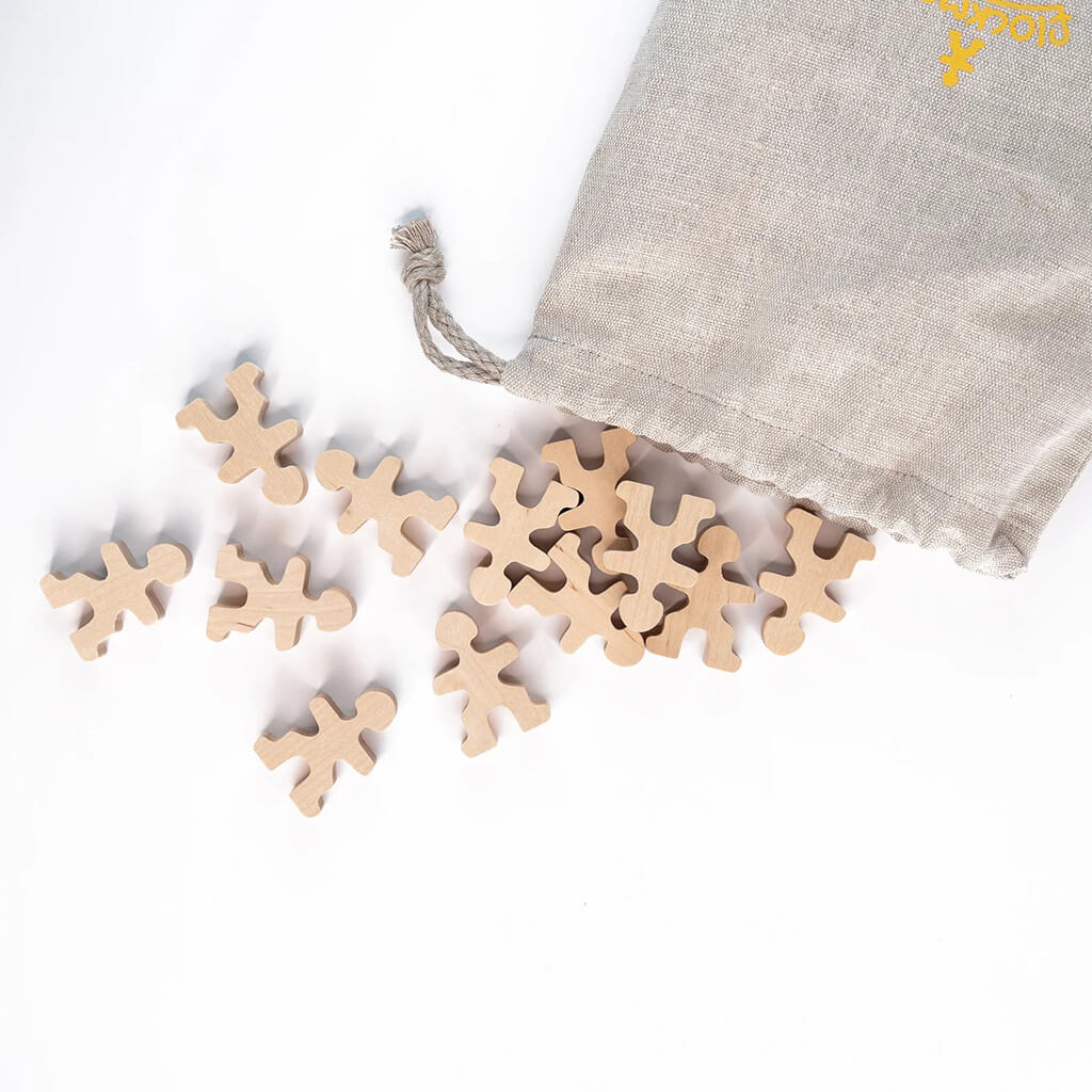 Mini Flockmen Balancing Figures: (50 Pieces) | Steam Rocket | Fun ...