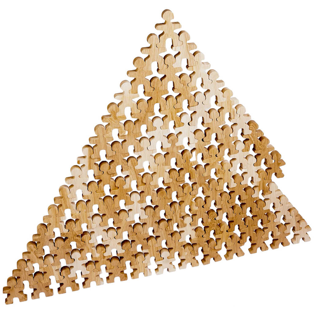 Flockmen Balancing Figures: Mega Flock (100 Pieces) | Steam Rocket ...
