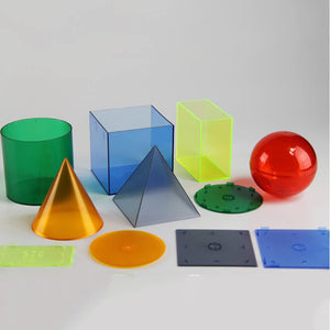 3D Geometric Shapes Set (6 Shapes)