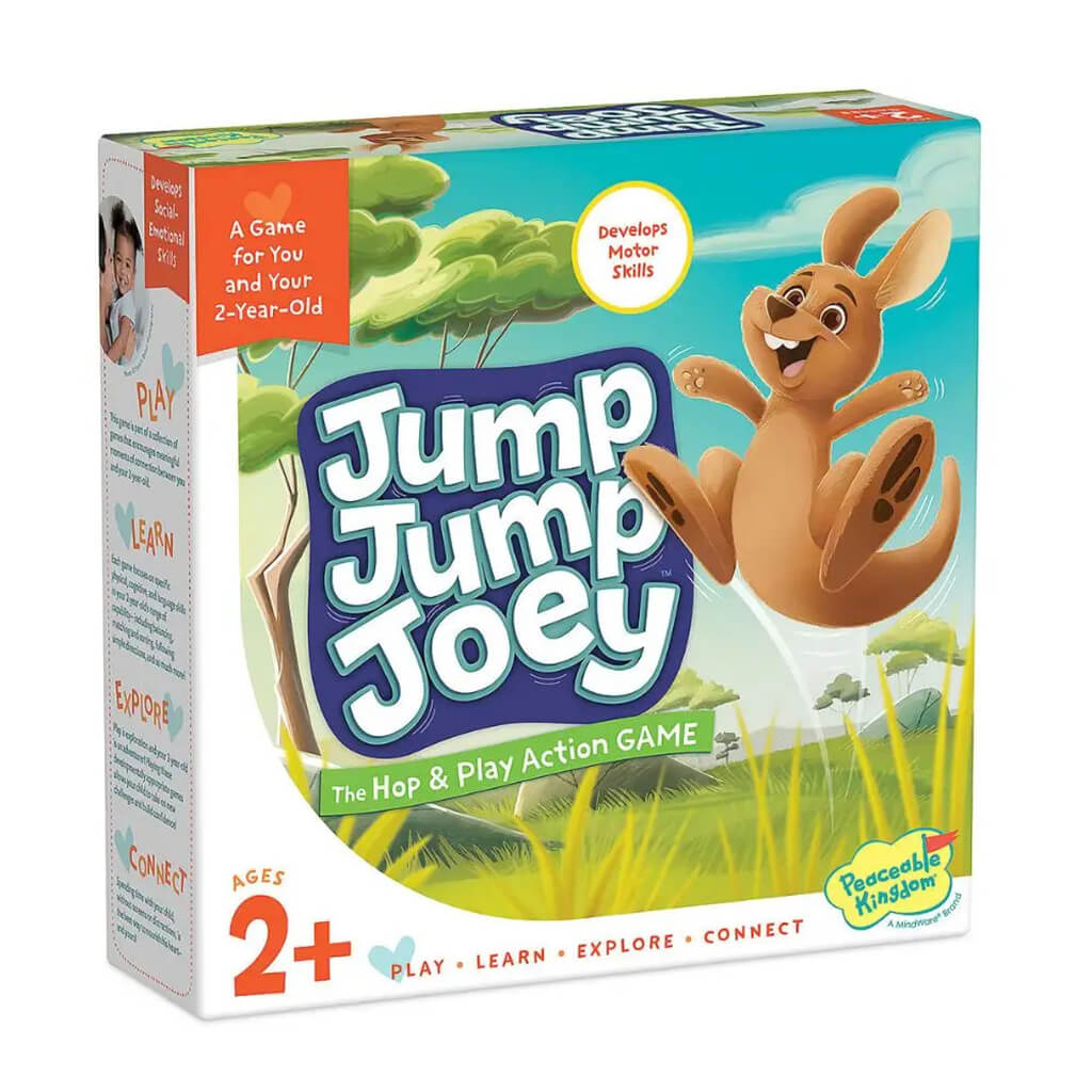 Jump Jump Joey: The Hop and Play Action Game - Peaceable Kingdom