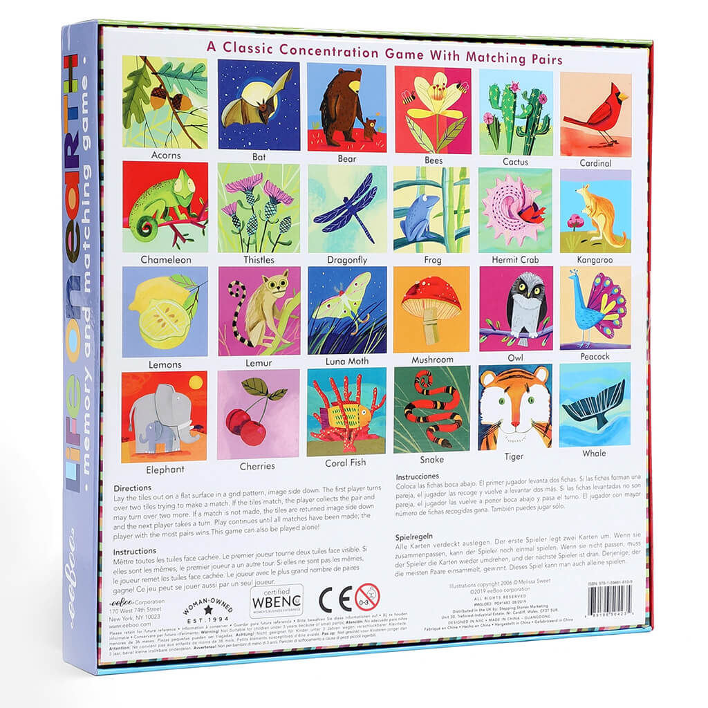 Life on Earth: Memory & Matching Game - eeBoo