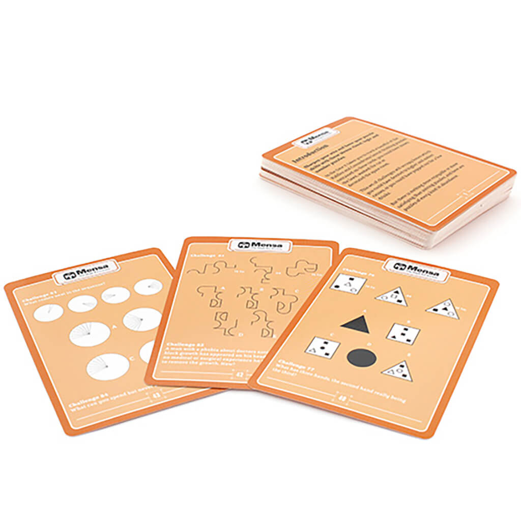 Mensa Riddles and Conundrums Cards | Steam Rocket | Fun, Educational ...