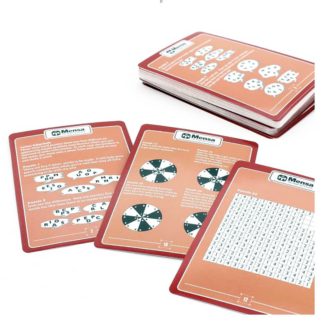 Mensa: The Genius Test Cards - Ginger Fox