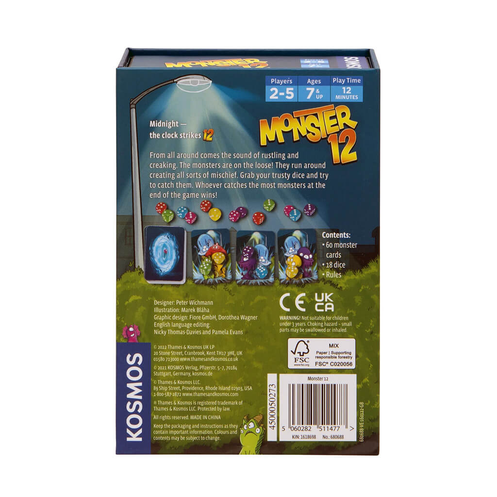 Monster 12 Game - Kosmos