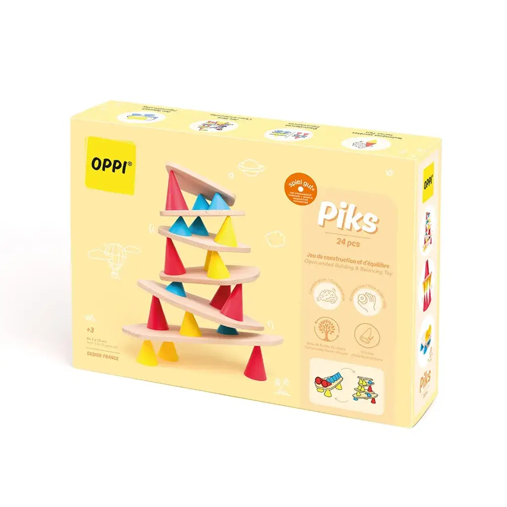 Piks Small (24 Piece) Construction Set - Oppi