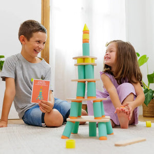 Piks + Stix (96 Piece) Construction Set - Oppi