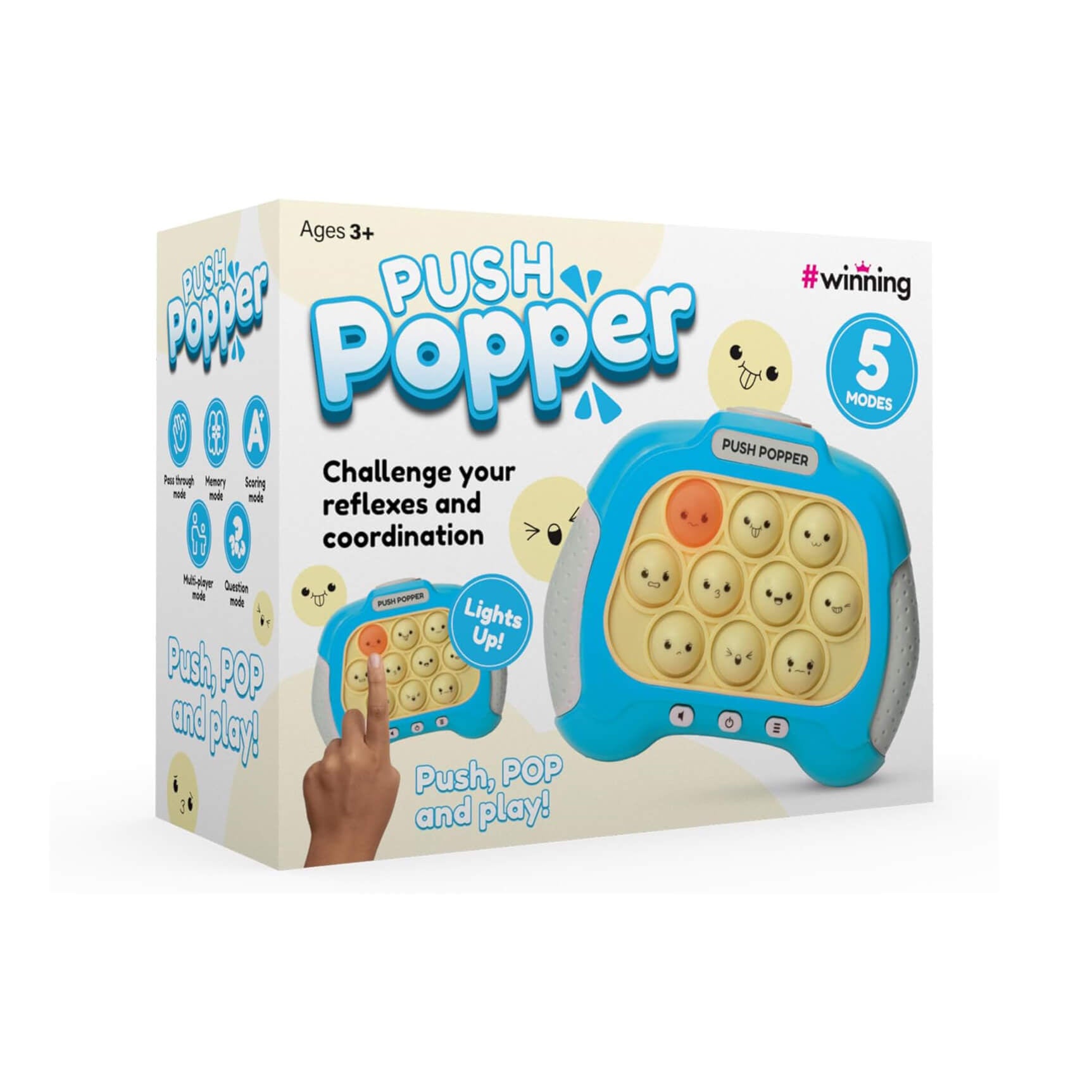 Push Popper Sensory Game