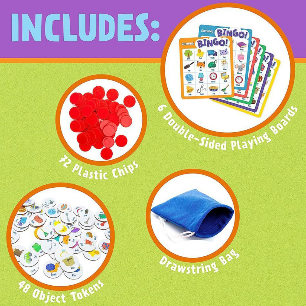 Rhyming Bingo - Peaceable Kingdom