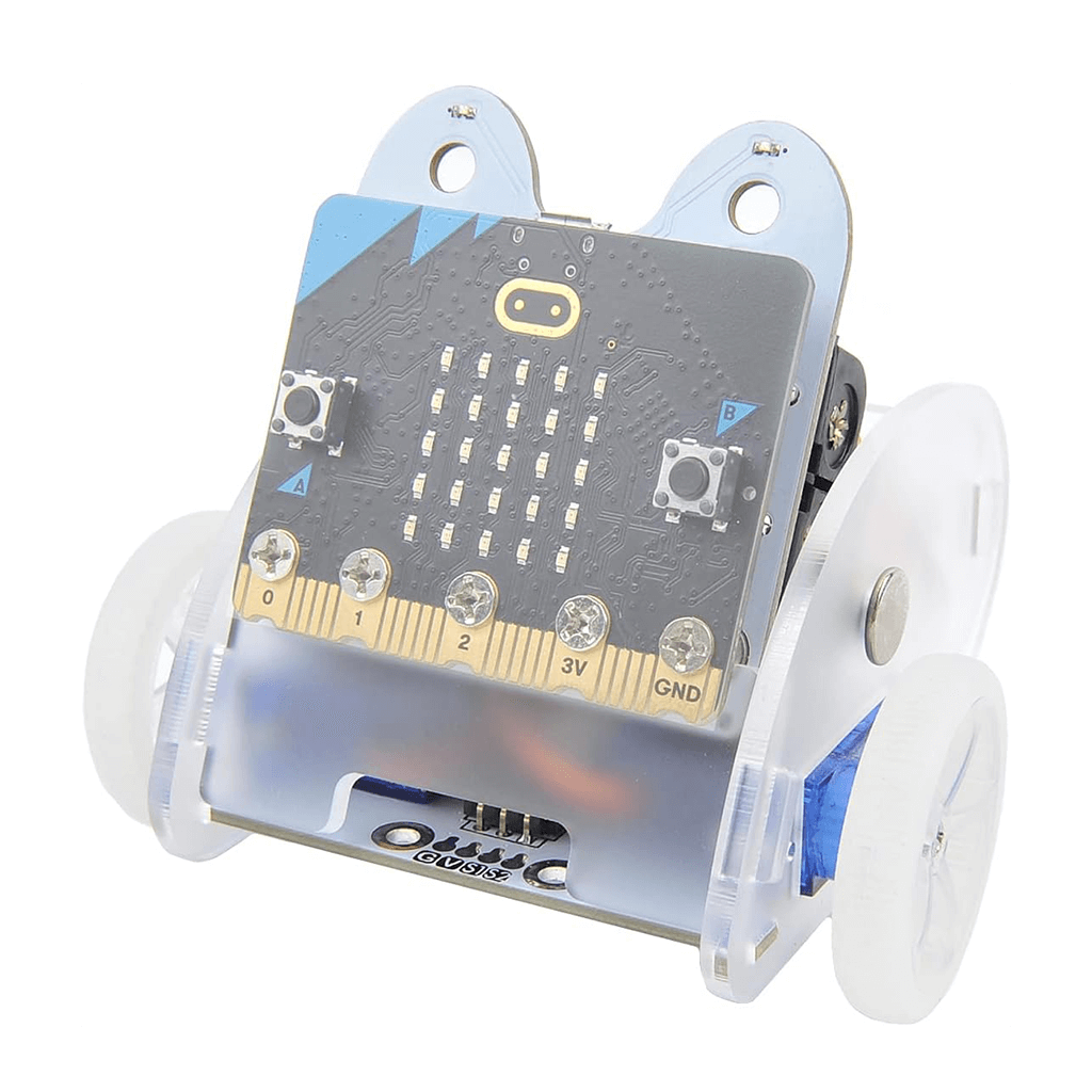 Rero Rac Micro Bit ELECFREAKS Ring:bit v2 Car Robot Kit with micro:bit | Steam Rocket ...