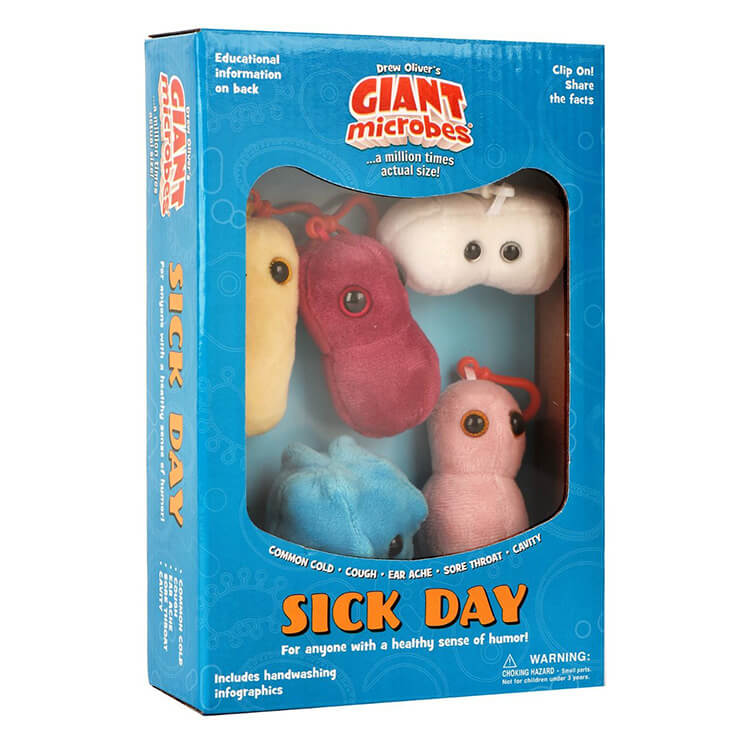 Sick Day Gift Box Set - Giant Microbes