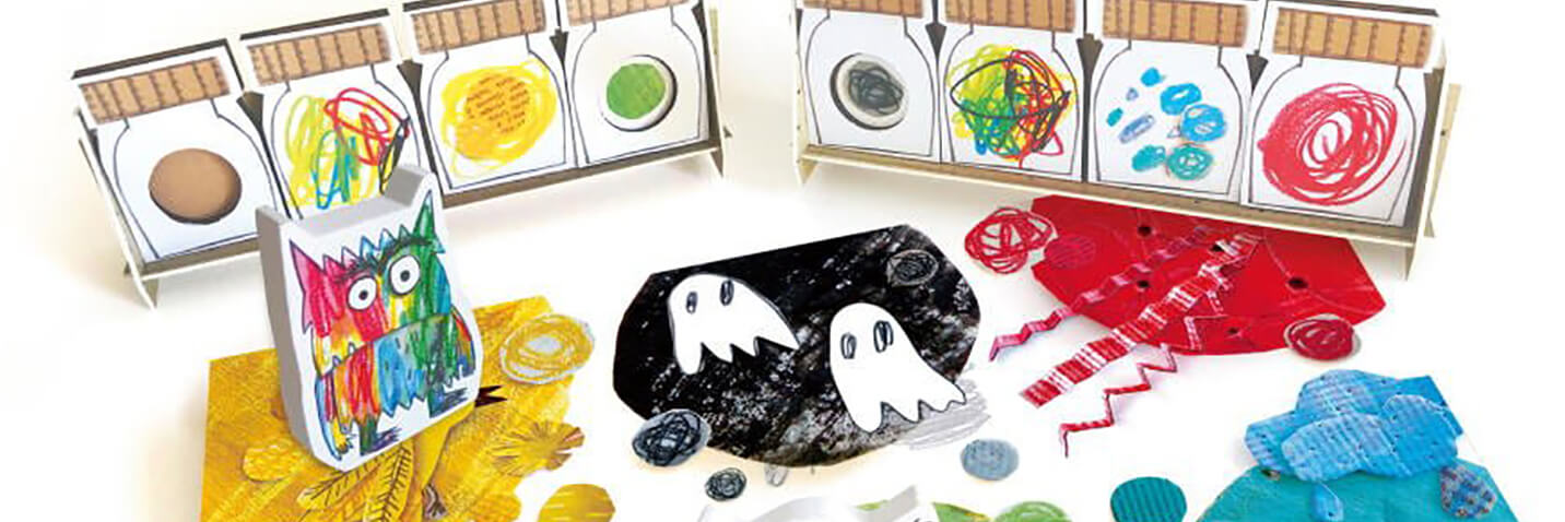 Colour Monster Game for 4 Year Olds