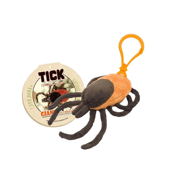 Tick (Ixodes Scapularis) Key Ring - Giant Microbes