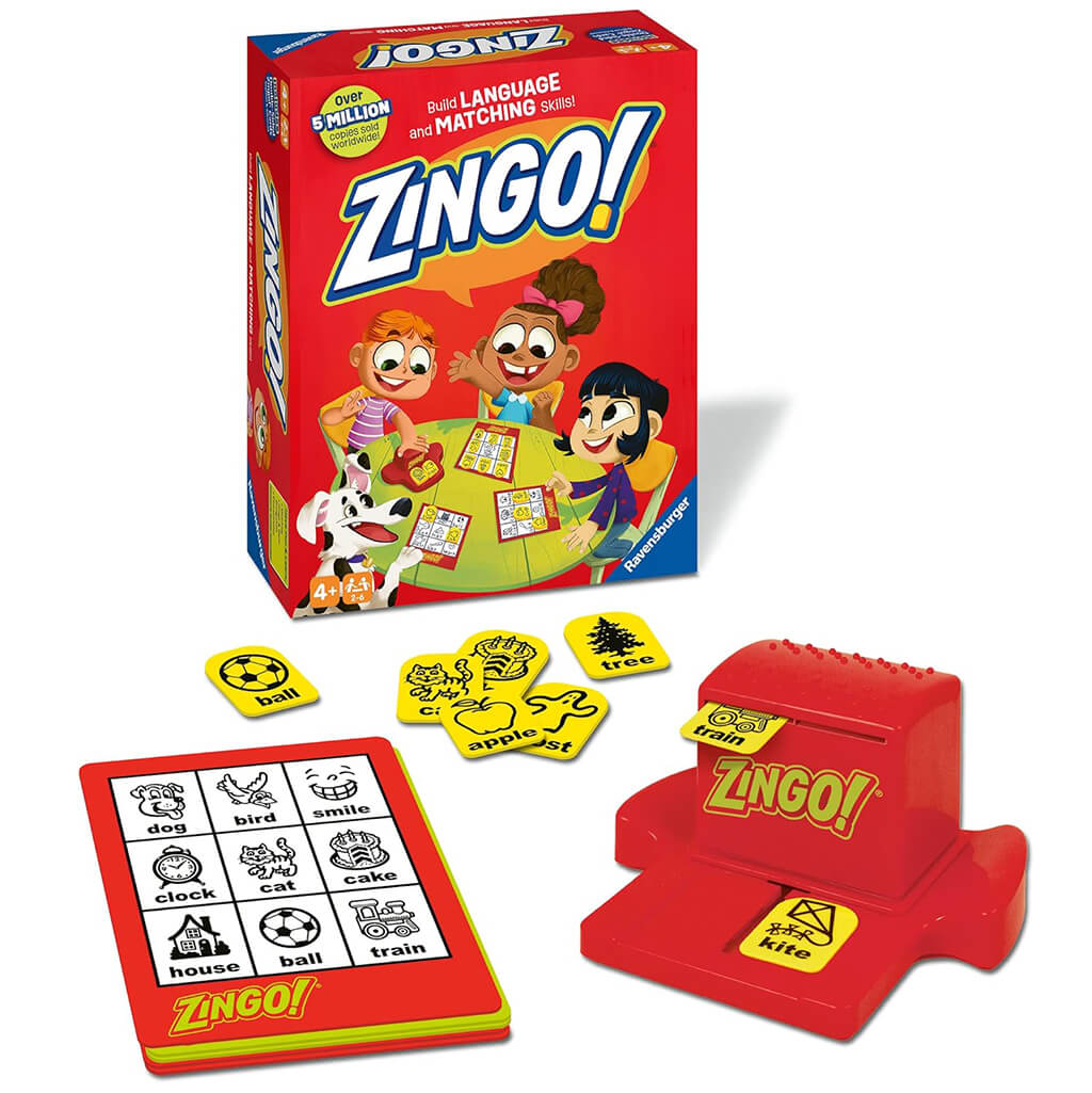 Zingo Bingo Game: Build Language & Matching Skills - Ravensburger