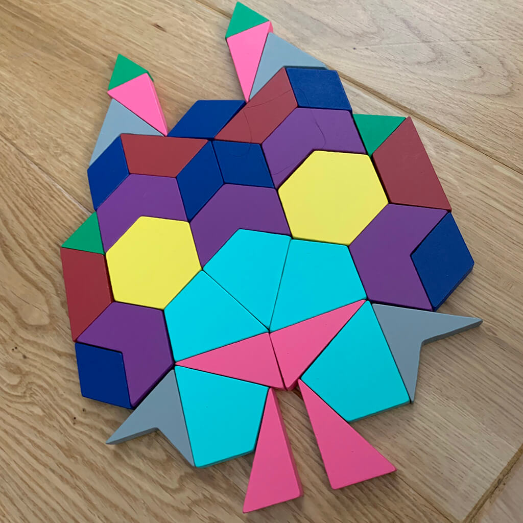 21st Century Pattern Blocks - Math For Love - Steam Rocket