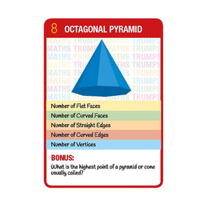 Maths Trumps: 3D Shapes - Tarquin